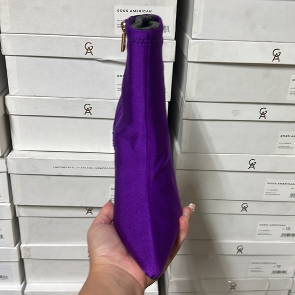 Good American Purple Neoprene Booties NWT - Picture 4 of 7